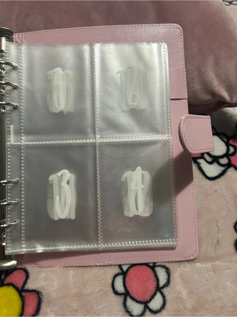 100 Envelope Savings Challenge Pink Planner